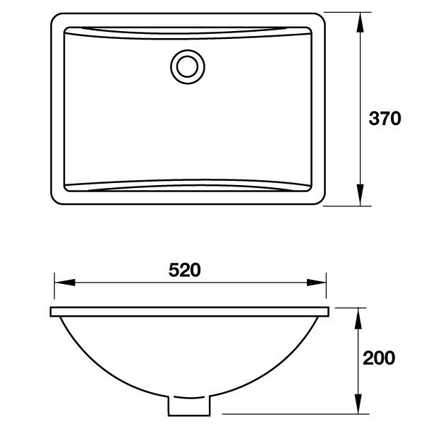 Bồn rửa Lavabo Hafele COMO 520 588.84.029