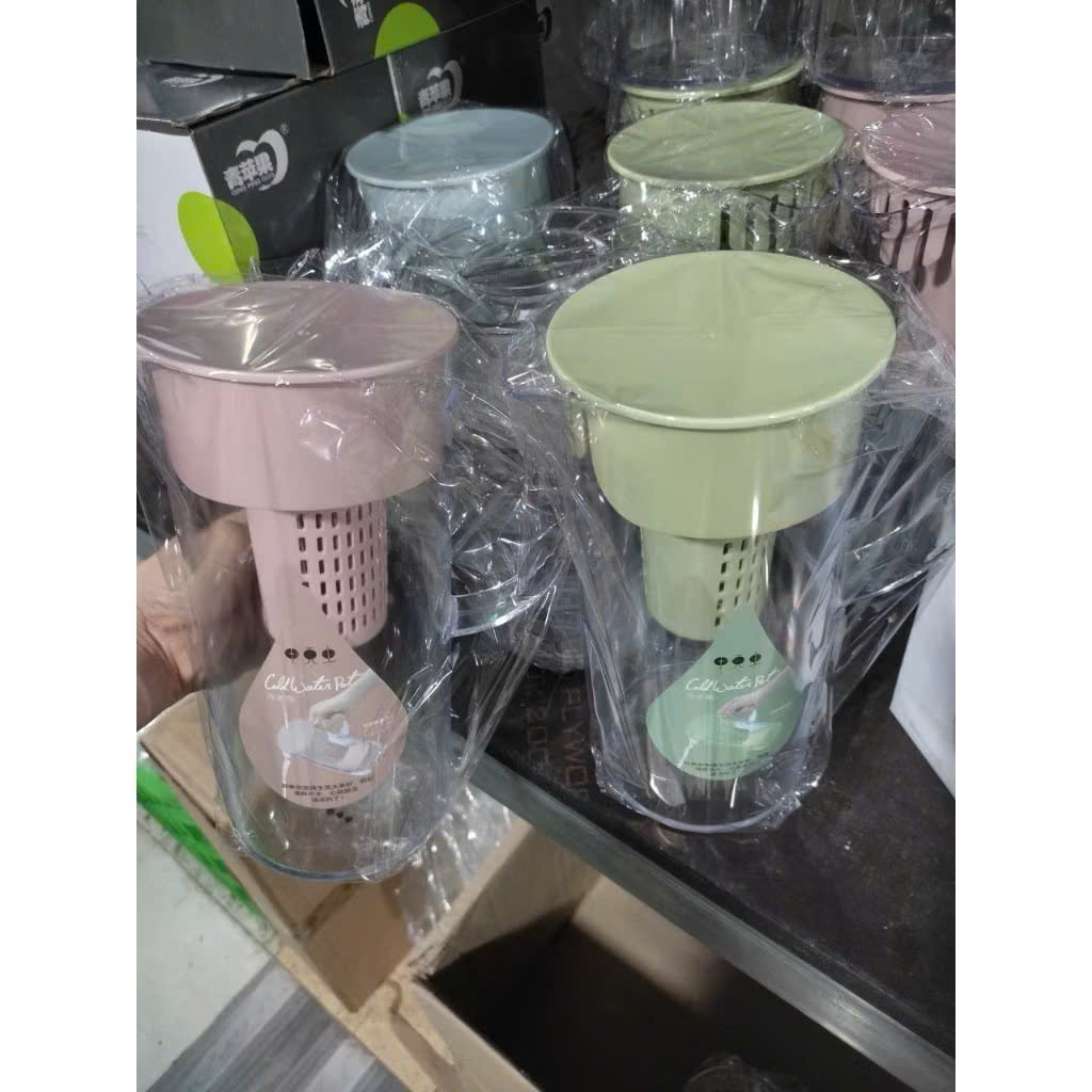 Bình Đựng Nước Có Quai Mica, Lõi Lọc Trà Cao Cấp – Bình Đựng Nước Tiện Dụng - HÀNG CHÍNH HÃNG MINIIN