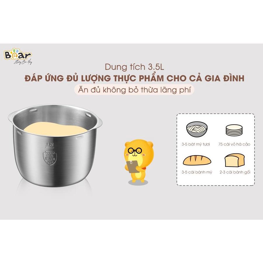 (TNB046) Máy Nhồi Trộn Bột Tự Động Bear dung tích 3.5L, 5L, 7L