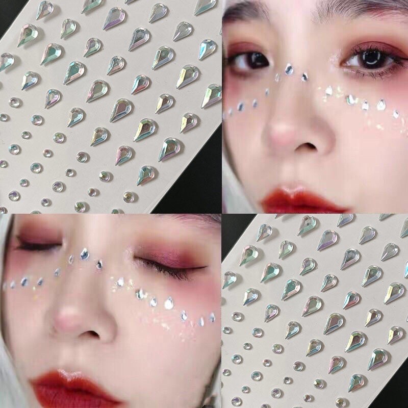 Phụ Kiện Đá Đính Mắt Make up trang điểm thoải mái kết hợp sáng tạo nhiều concept chụp ảnh