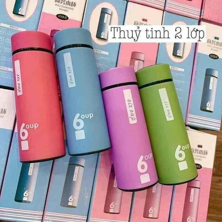 BÌNH GIỮ NHIỆT 6UP LOẠI 450ML SIÊU TIỆN LỢI