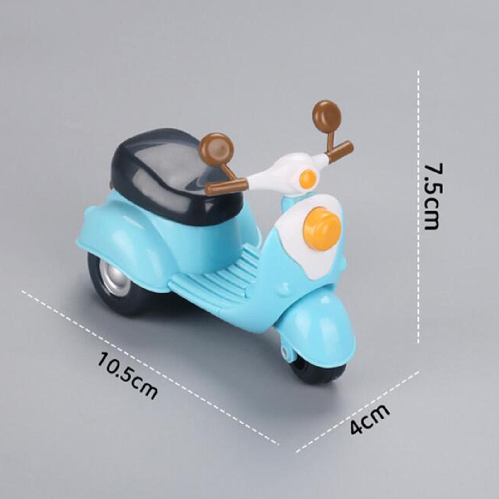 1/12 Dollhouse Tricycle Dollhouse Furniture Toy Accessories Decor Ornament High Simulation Kids Trike Children Play Doll Toy