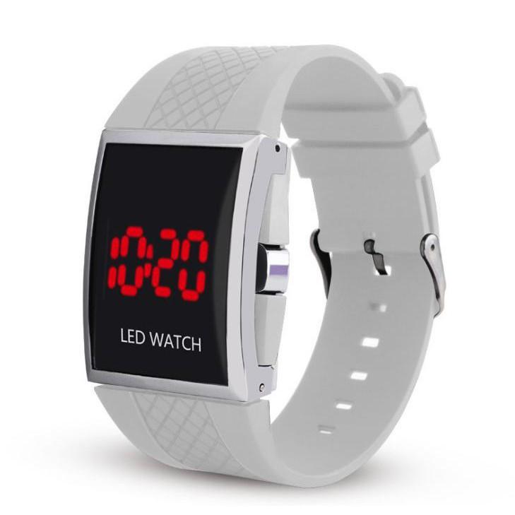 GIÁ SỈ Đồng hồ đèn Led thể thao mặt vuông LED WATCH cao cấp 8911