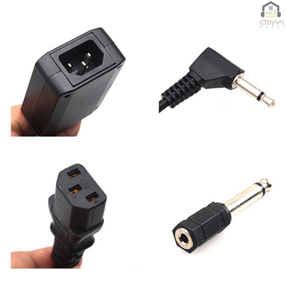 Hệ thống kích hoạt không dây với 4 kênh với đầu nhận 3.5mm sang 6.35mm cho đèn flash studio