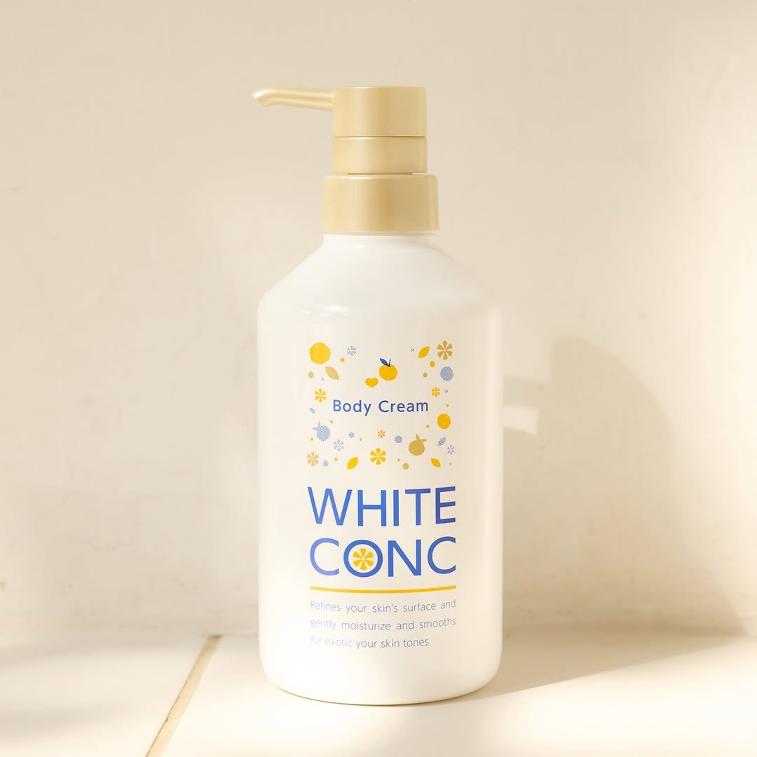 Kem Dưỡng Ẩm Và Dưỡng Trắng Da White Conc Body Cream (500G)