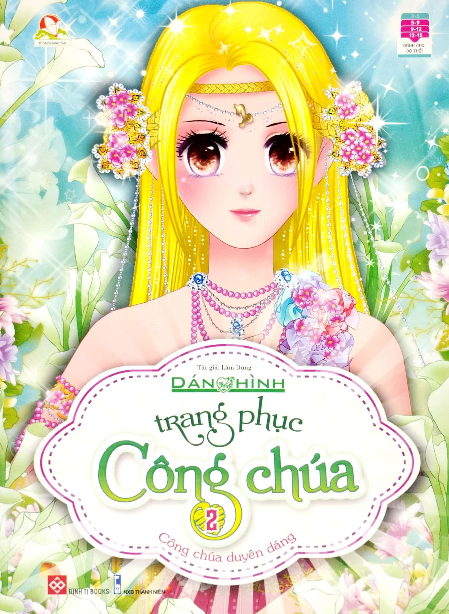 Dán Hình Trang Phục Công Chúa 2 - Công Chúa Duyên Dáng