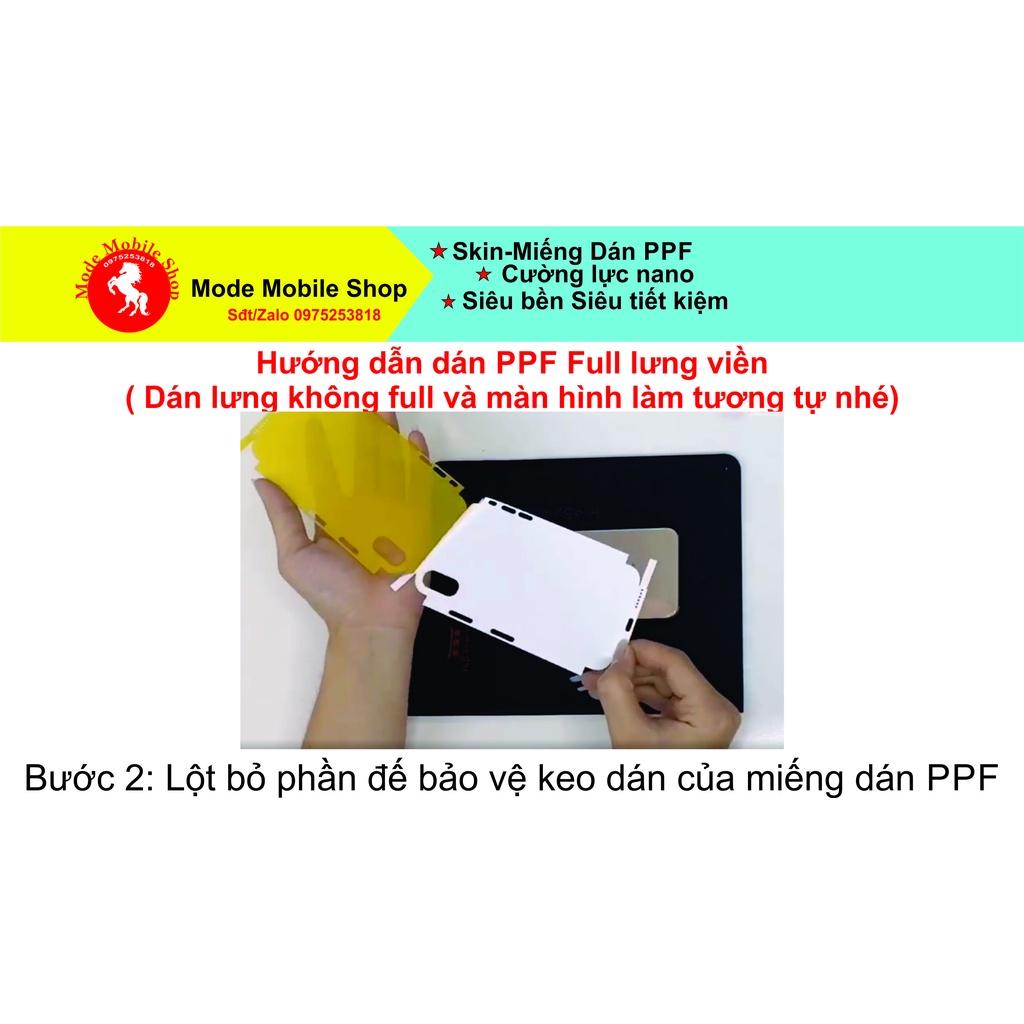 Miếng dán PPF dành cho Samsung Note 9 bảo vệ mành hình và thân máy