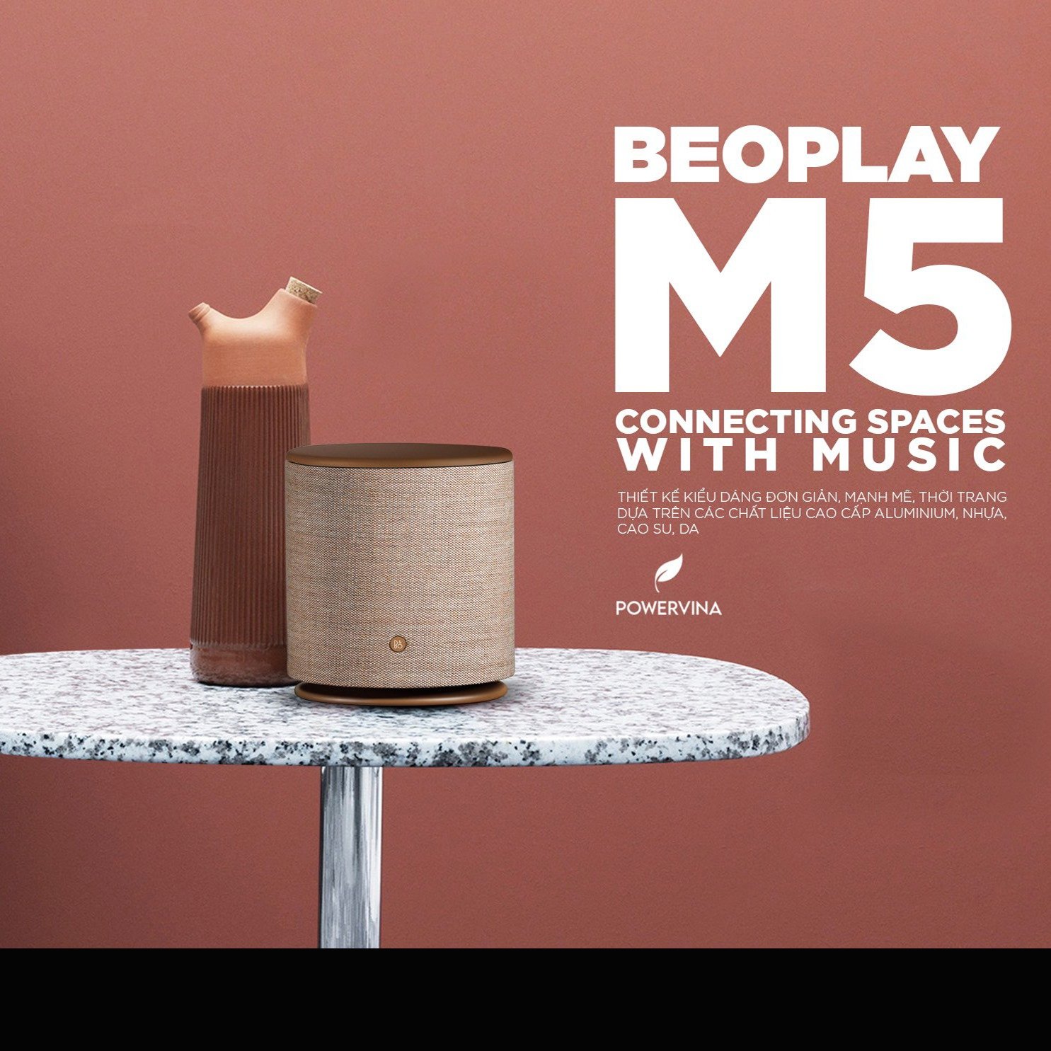 Loa B&O Beoplay M5 ( VÀNG) HÀNG CHÍNH HÃNG NEW 100%