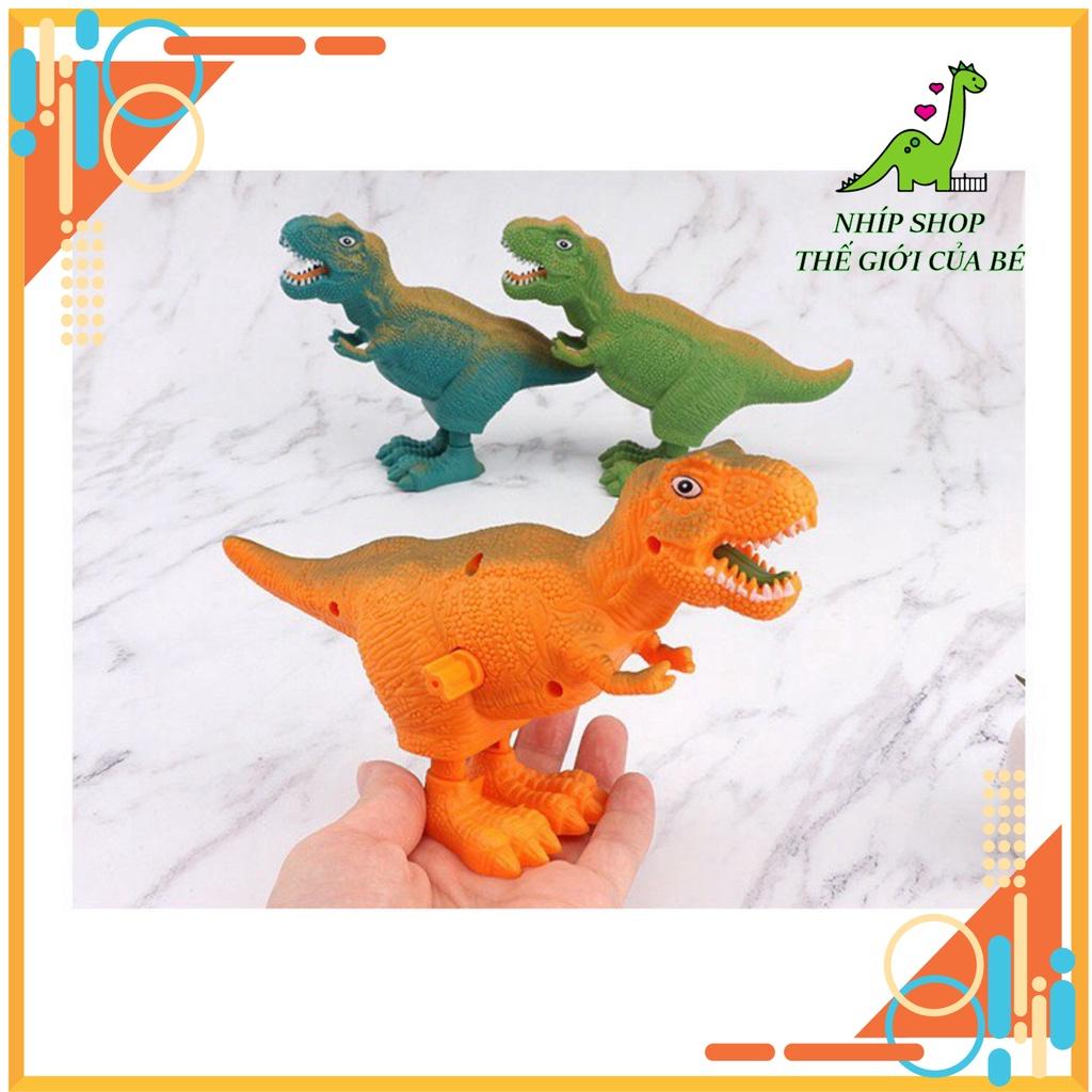 Đồ chơi khủng long bằng nhựa có cót vặn - khủng long nhảy