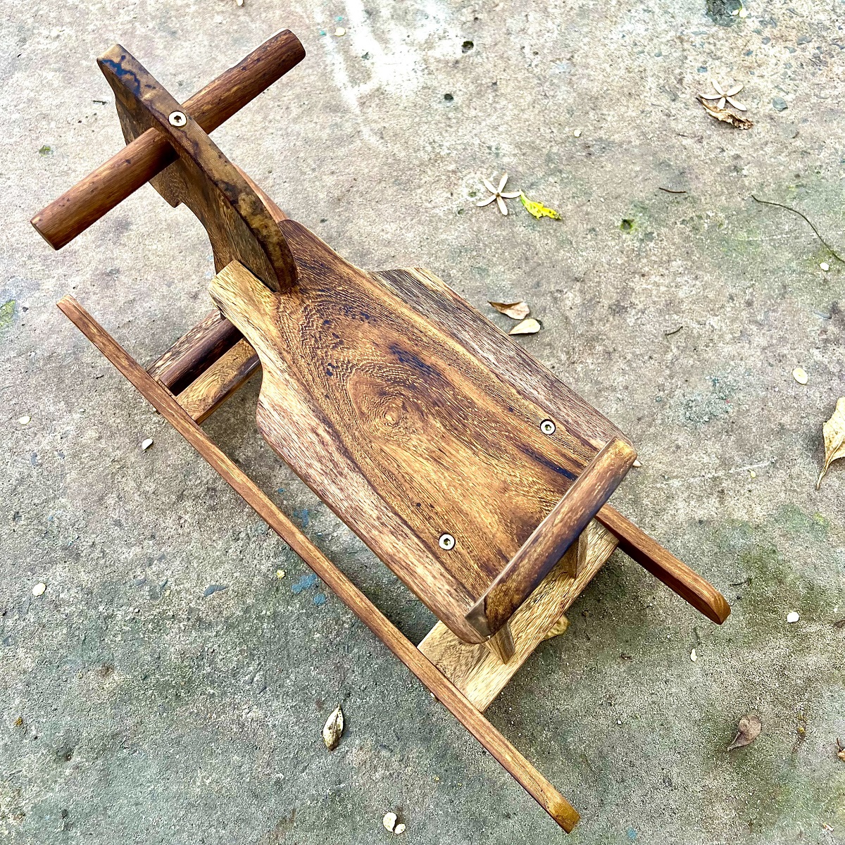 Ngựa Gỗ Bập Bênh Tháo Ráp, Chịu Trọng Lượng Tới 60Kg, Chất Liệu Gỗ Tự Nhiên – Chàng Trai Gỗ