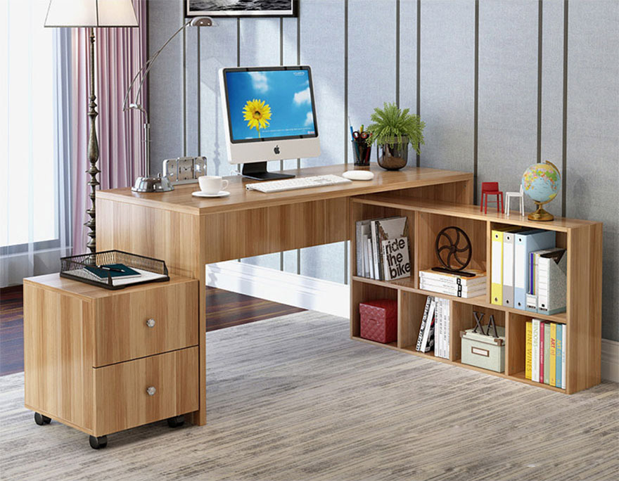 Bàn làm việc tiện dụng gỗ công nghiệp