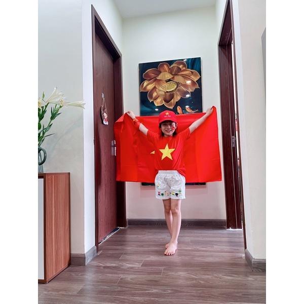 ÁO CỜ ĐỎ SAO VÀNG NGƯỜI LỚN, TRẺ EM