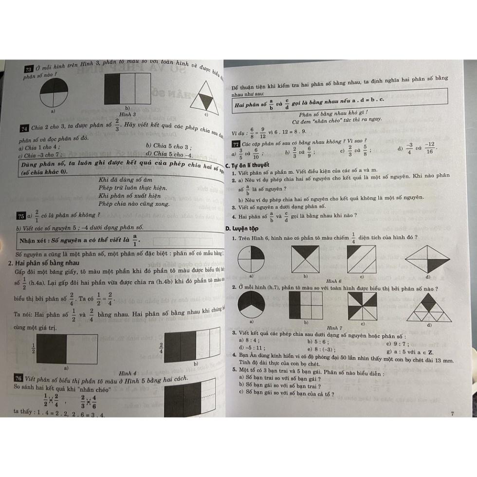 Sách - Combo Em học Toán 6 ( tập 1 + tập 2)