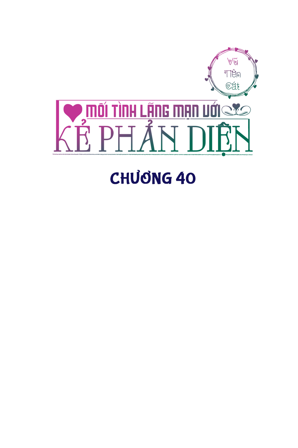 mối tình lãng mạn với kẻ phản diện chapter 40.1 10