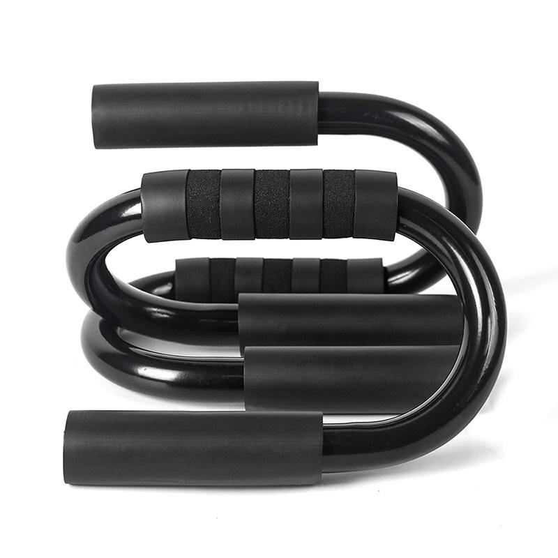 1pair S-Shaped Push-Ups Stands Arm Chest Muscle Training Exercise Push Up Rack Body Building Grip Fitness Equipment Handles