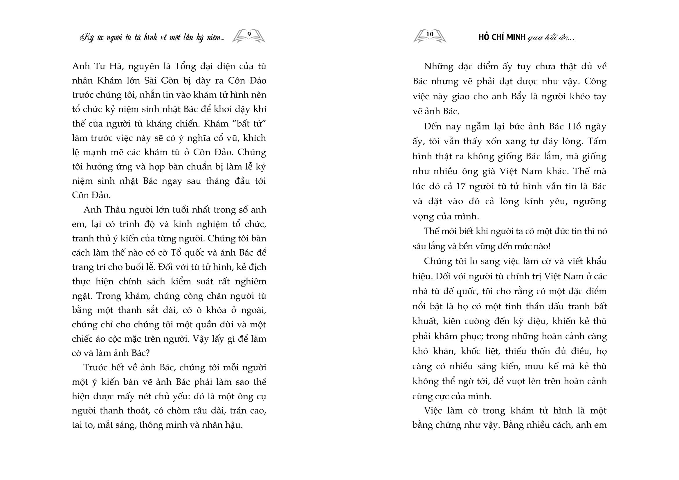 Sách - Hồ Chí Minh Qua Hồi Ức Của Những Cựu Tù Chính Trị Côn Đảo