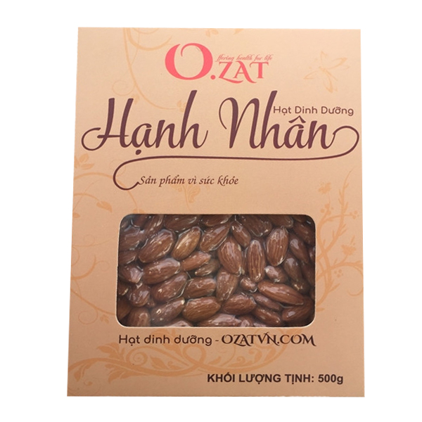 Hạnh nhân nguyên chất O.ZAT 500g