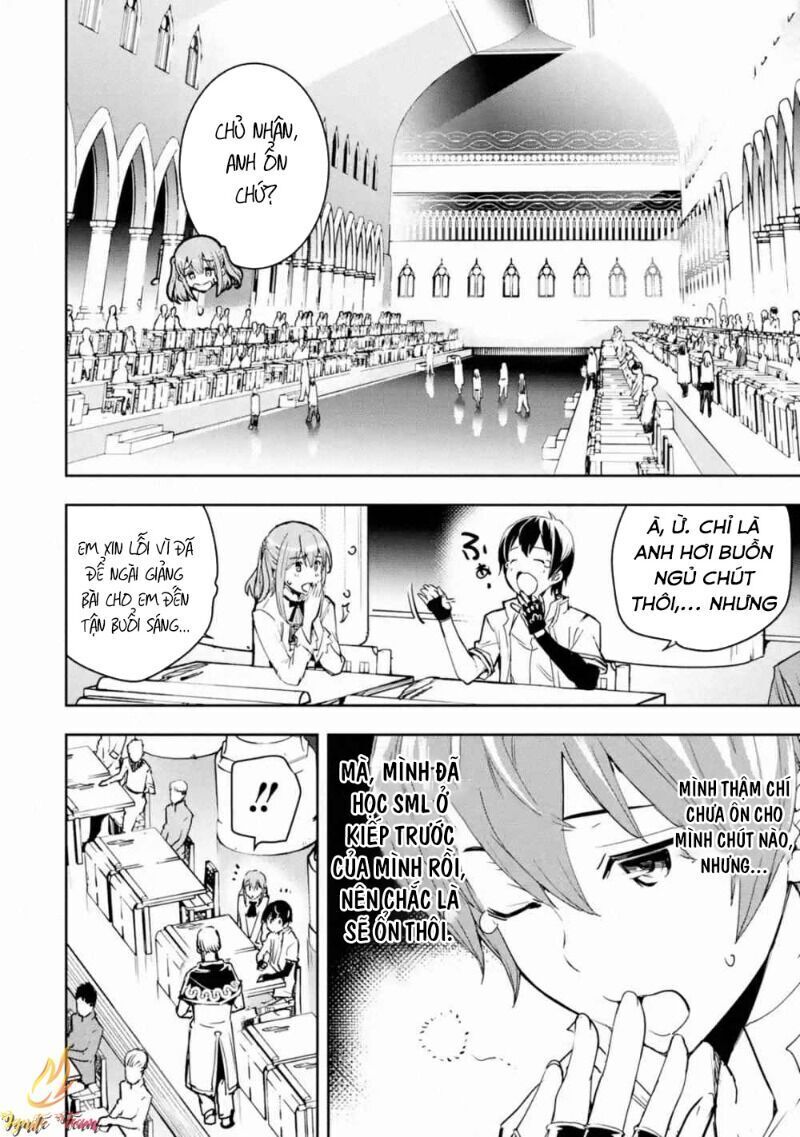 nhà hiền triết vô song chưa thành công về mặt học thuật ~ một phù thủy s-rank gian lận sau tái sinh chapter 11 34