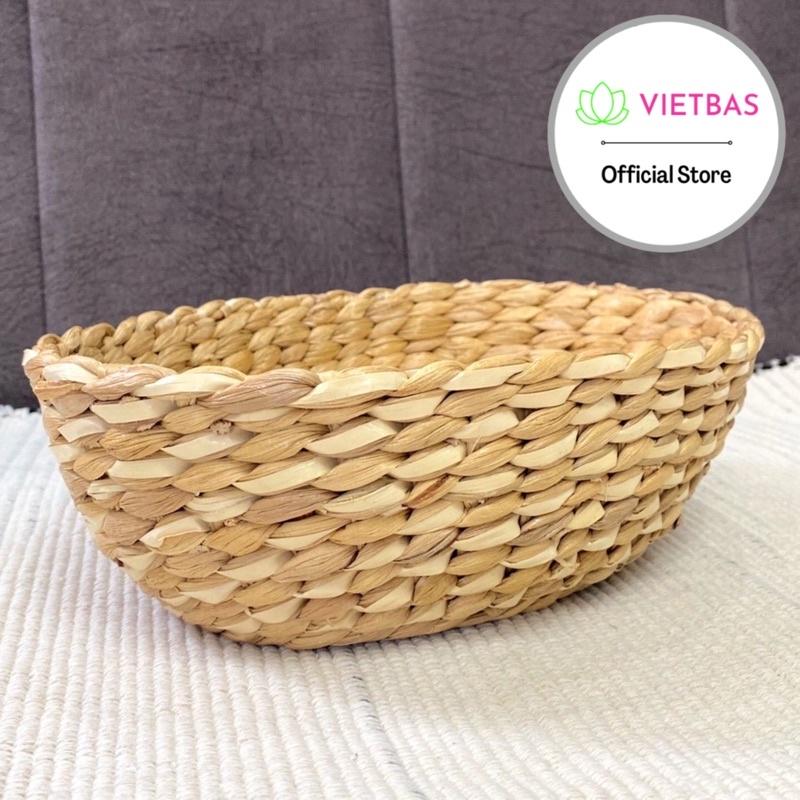 Rổ lục bình VIETBAS tròn LB_004_005