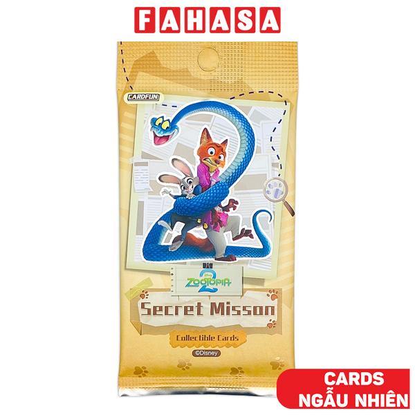 Card Bo Góc Zootopia - Zootopia 2 - Secret Misson - Card.Fun UD12 (Cards Ngẫu Nhiên)