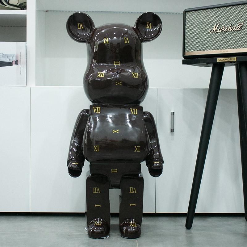 Tượng Gấu – Bearbrick XVII, tượng trang trí, thú trưng bày, quà tặng decor