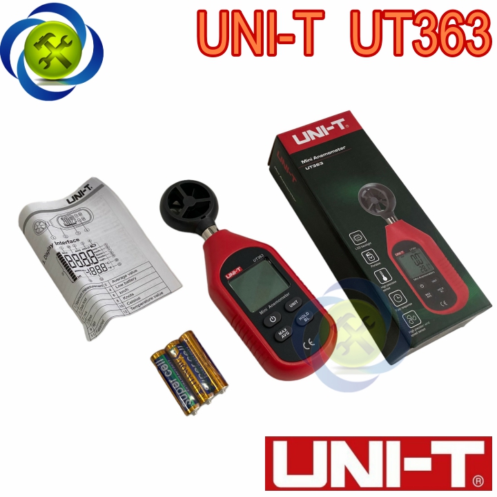 Máy đo tốc độ gió nhiệt độ UNI-T UT363