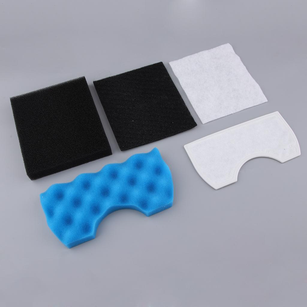 5x HEPA Filters Spare Parts Replacement Motor Foam Filter for
