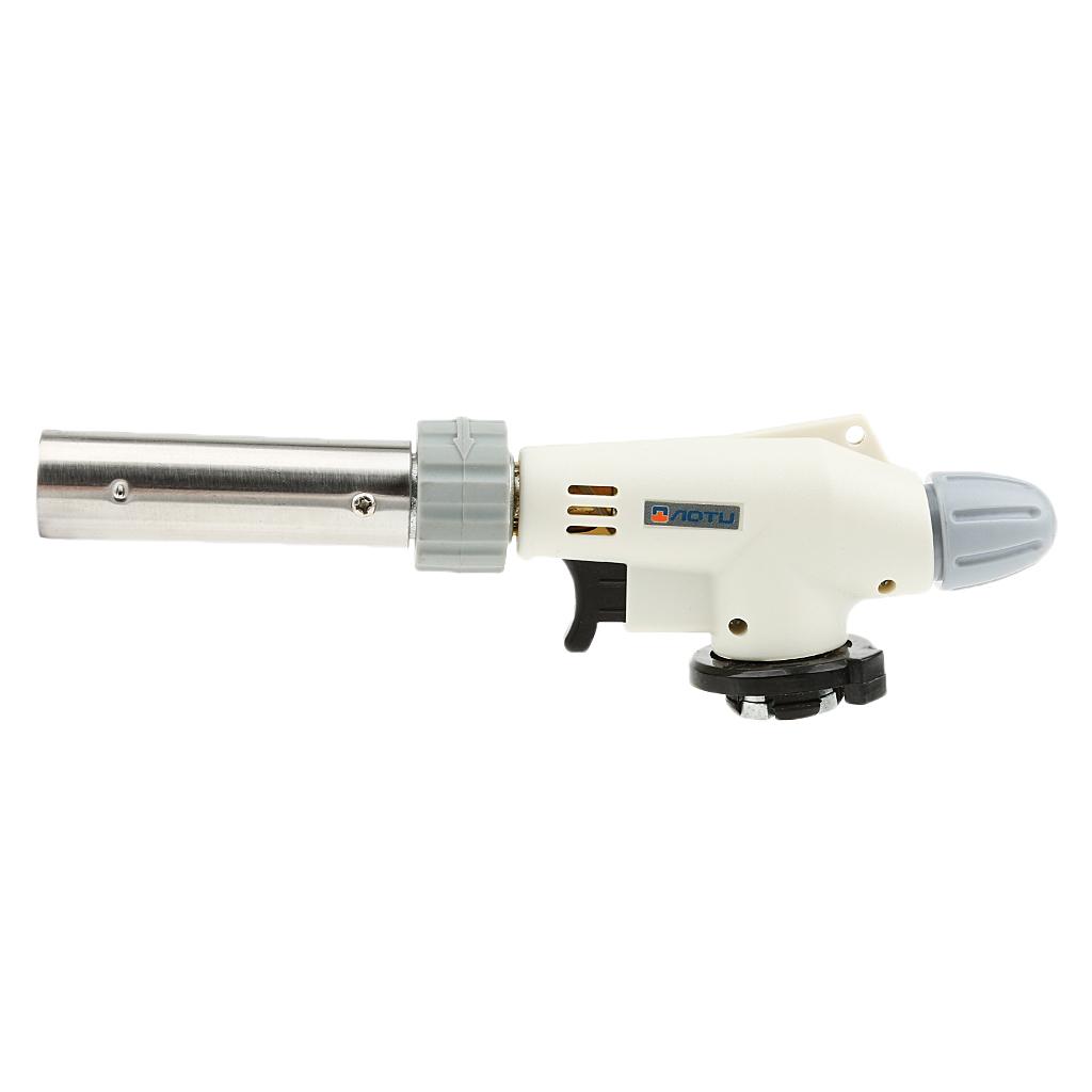 Gas Torch Burner Auto Ignition Camping BBQ Outdoor Party