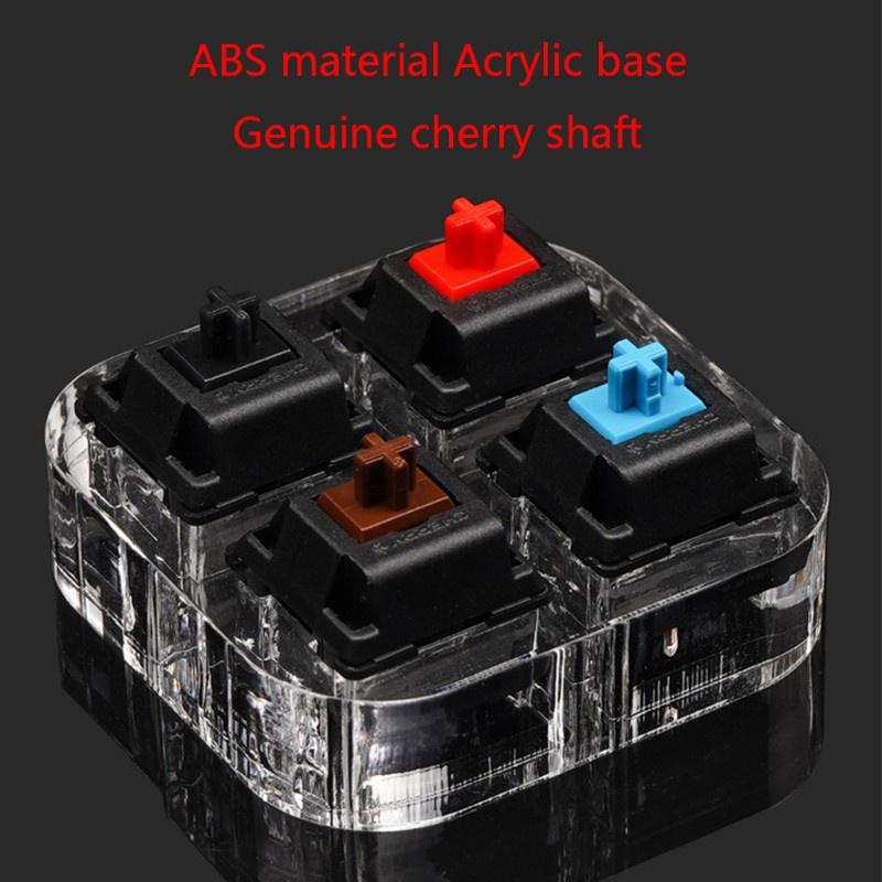 HSV 4 Key Caps Translucent Keycaps Testing Tool Cherry MX Switches Keyboard Tester
