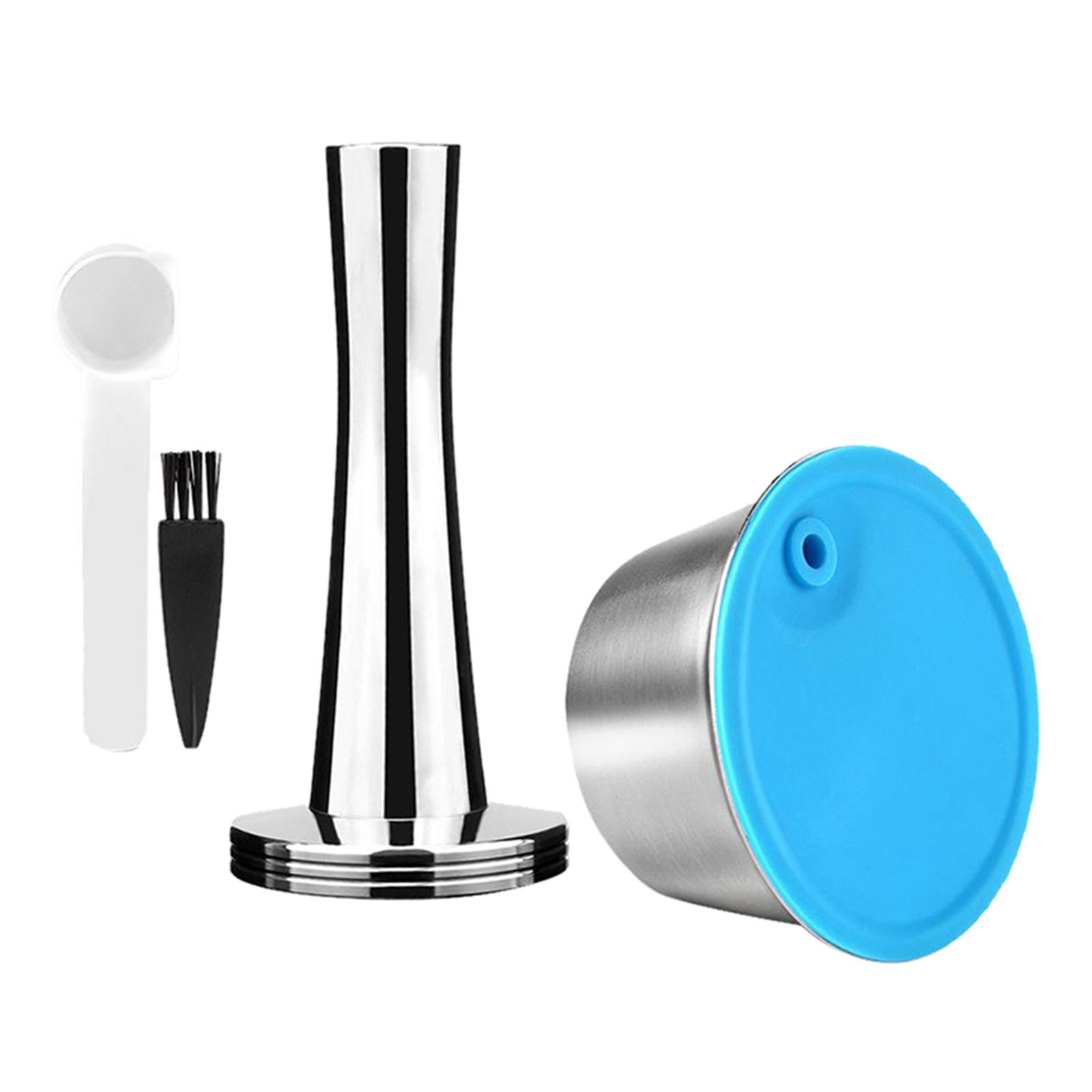 Reusable Coffee Capsules, Stainless Steel Refillable Pods Holder Filter Compatible with Dolce Gusto