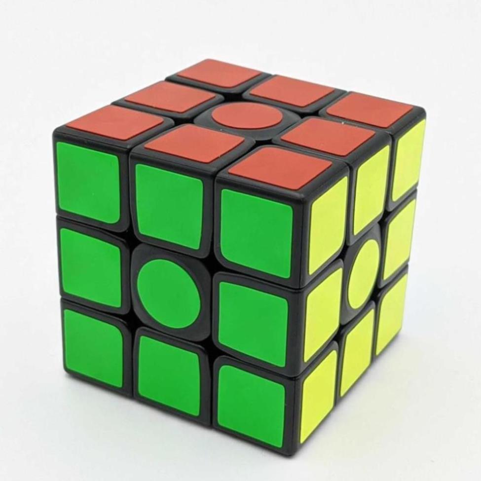 RUBIK 3x3 viền đen - Rubic 3 Tầng Stickerless