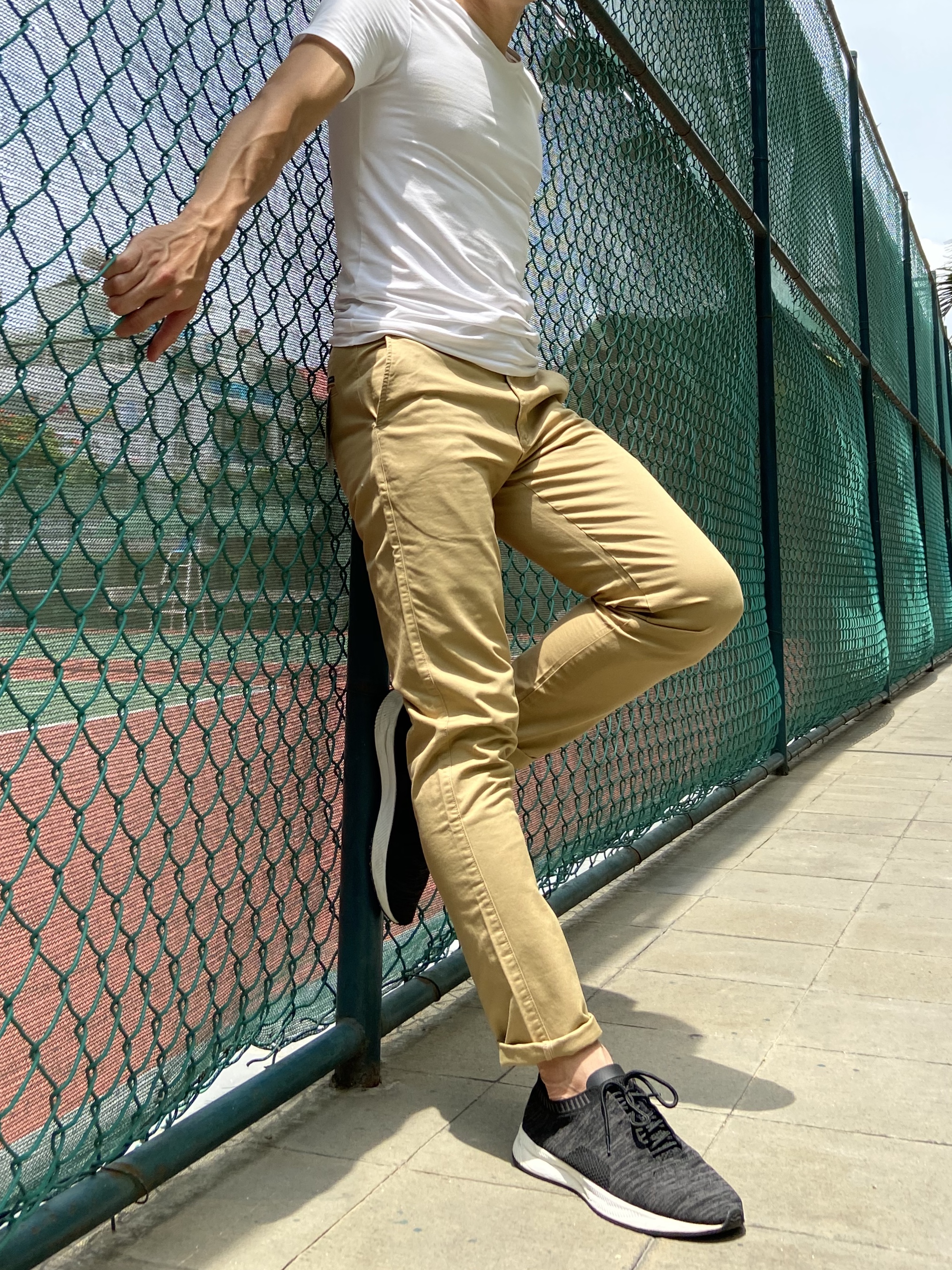 Quần dài nam khaki trẻ trung slim fit - ZENKKTHUN