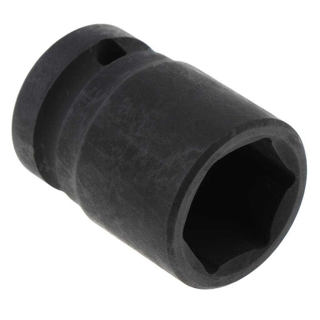 2X 6 Point Metric Impact Socket 1/2 inch Drive 19- Length Tool 12.5mm