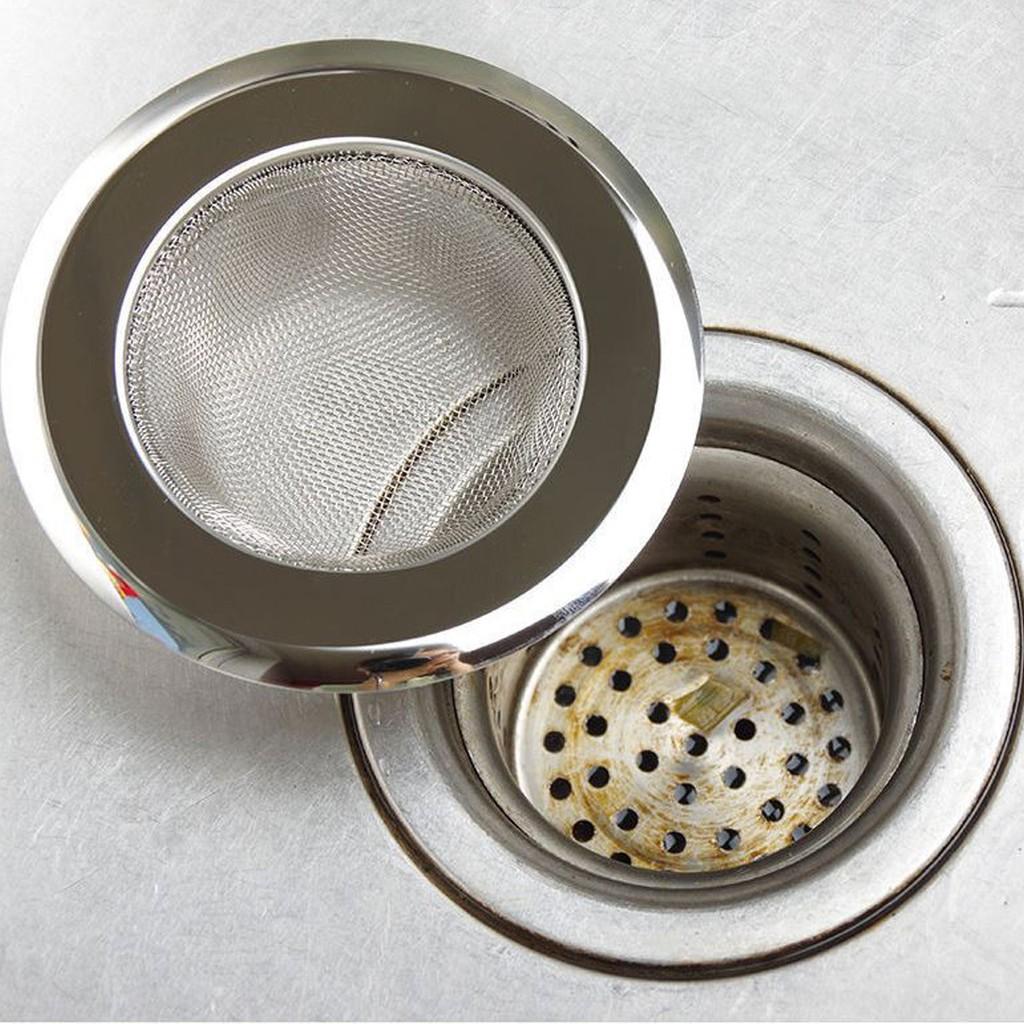 Tấm Lọc Rác Bồn Rửa Chén Cao Cấp Chất Liệu INOX - Lưới Lọc Rác Bồn Rửa Bát