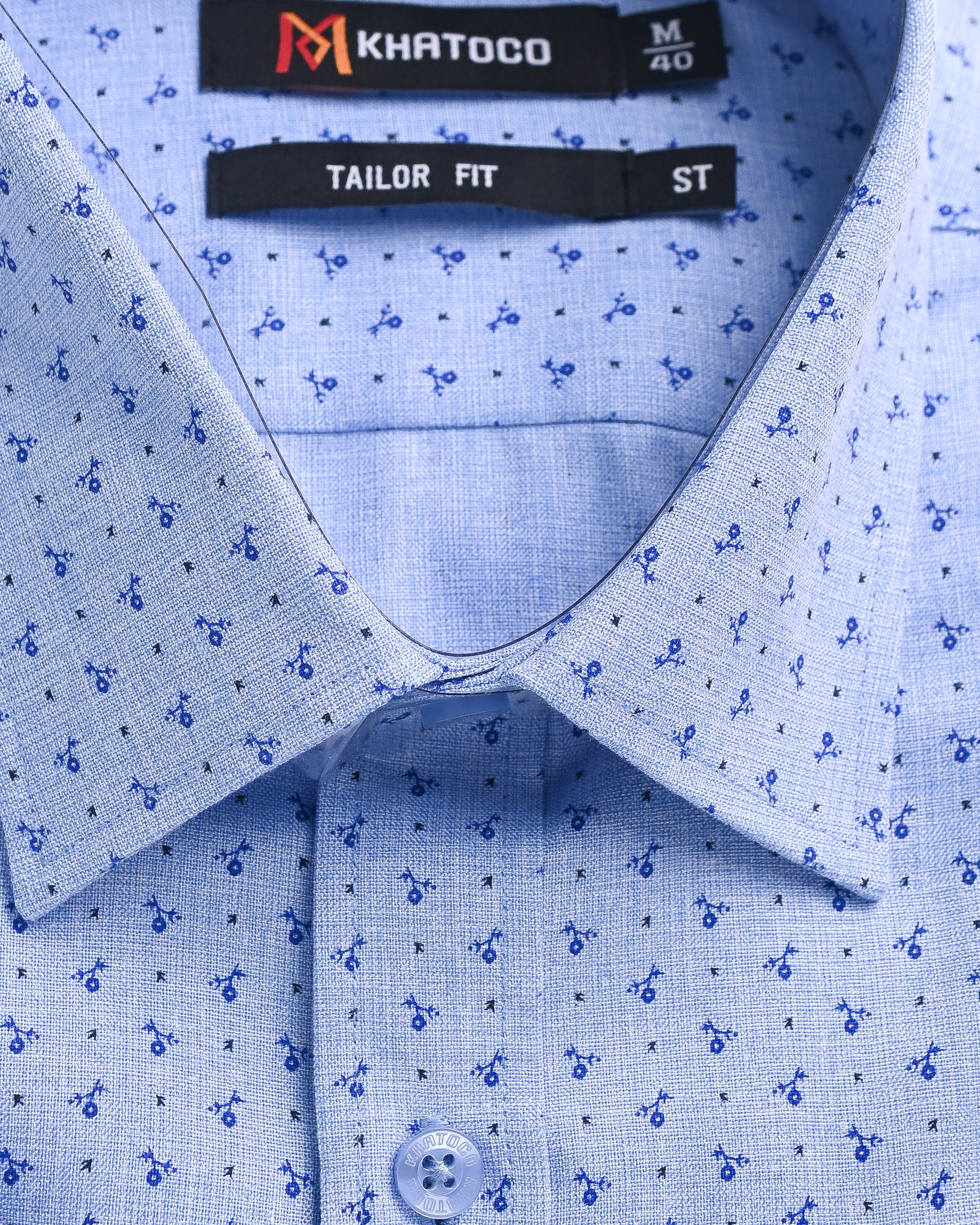Áo sơ mi Khatoco tay ngắn sale off 50