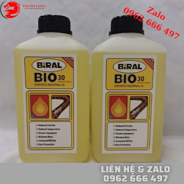 Dầu Biral Bio 30 , dầu xích chịu nhiệt cao