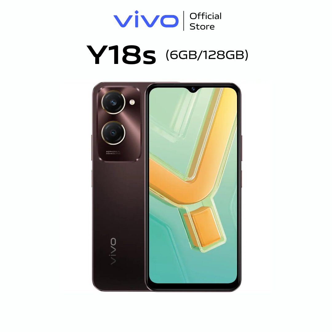 Điện thoại vivo Y18s (6GB+128GB) - Hàng chính hãng - Bảo hành 1 đổi 1 trong tháng đầu tiên
