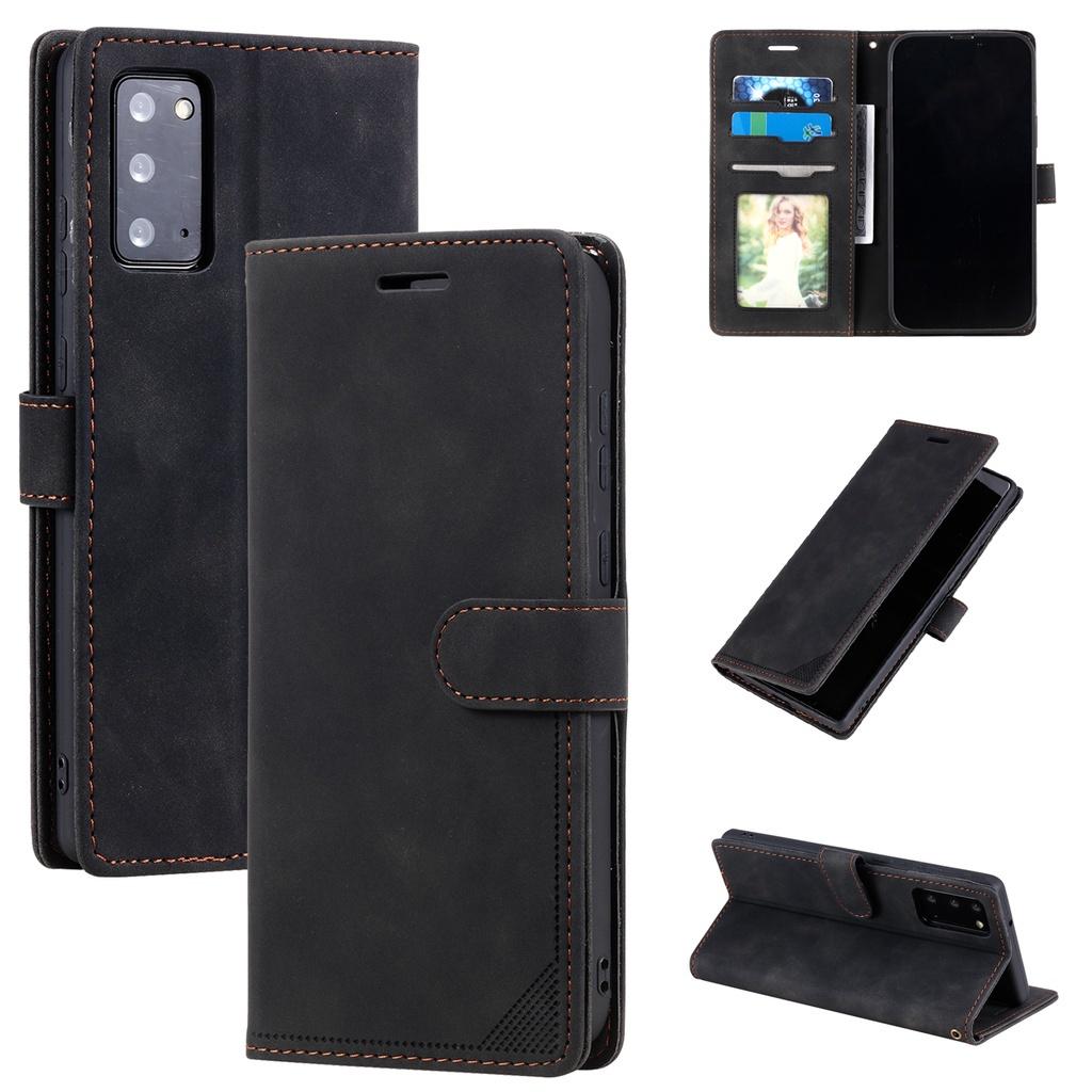 Ốp điện thoại da dạng ví đế lật chống trộm cho SAMSUNG GALAXY NOTE 8 NOTE 9 NOTE10+ / NOTE 10 PRO NOTE20 ULTRA 5G S8 PLUS / S8+ S9 PLUS / S9+