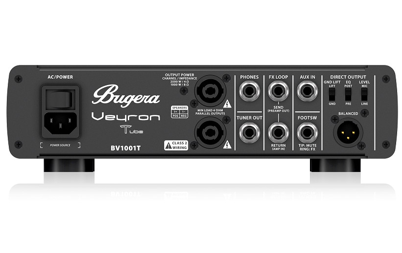 Bugera BV1001T Veyron Tube Bass Head Amplifiers 2,000-Watt -Hàng Chính Hãng