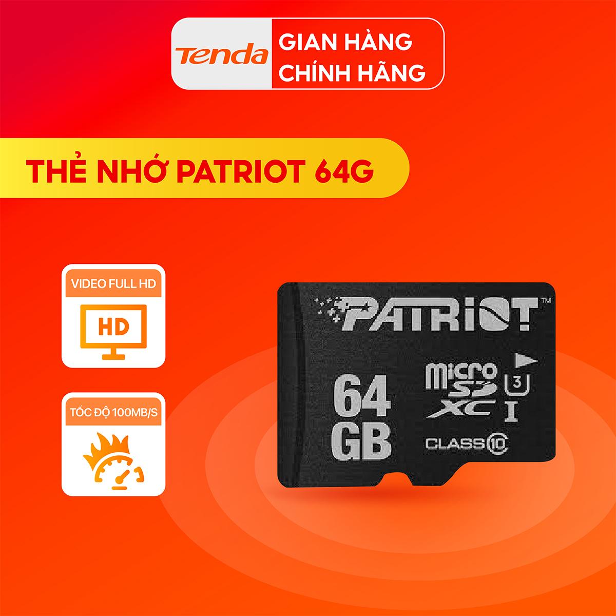 Thẻ nhớ MICROSD KIOXIA-64GB-EXCERIA CL10 U1 tốc độ100M/s-LMEX1L064GG4 - Hàng chính hãng