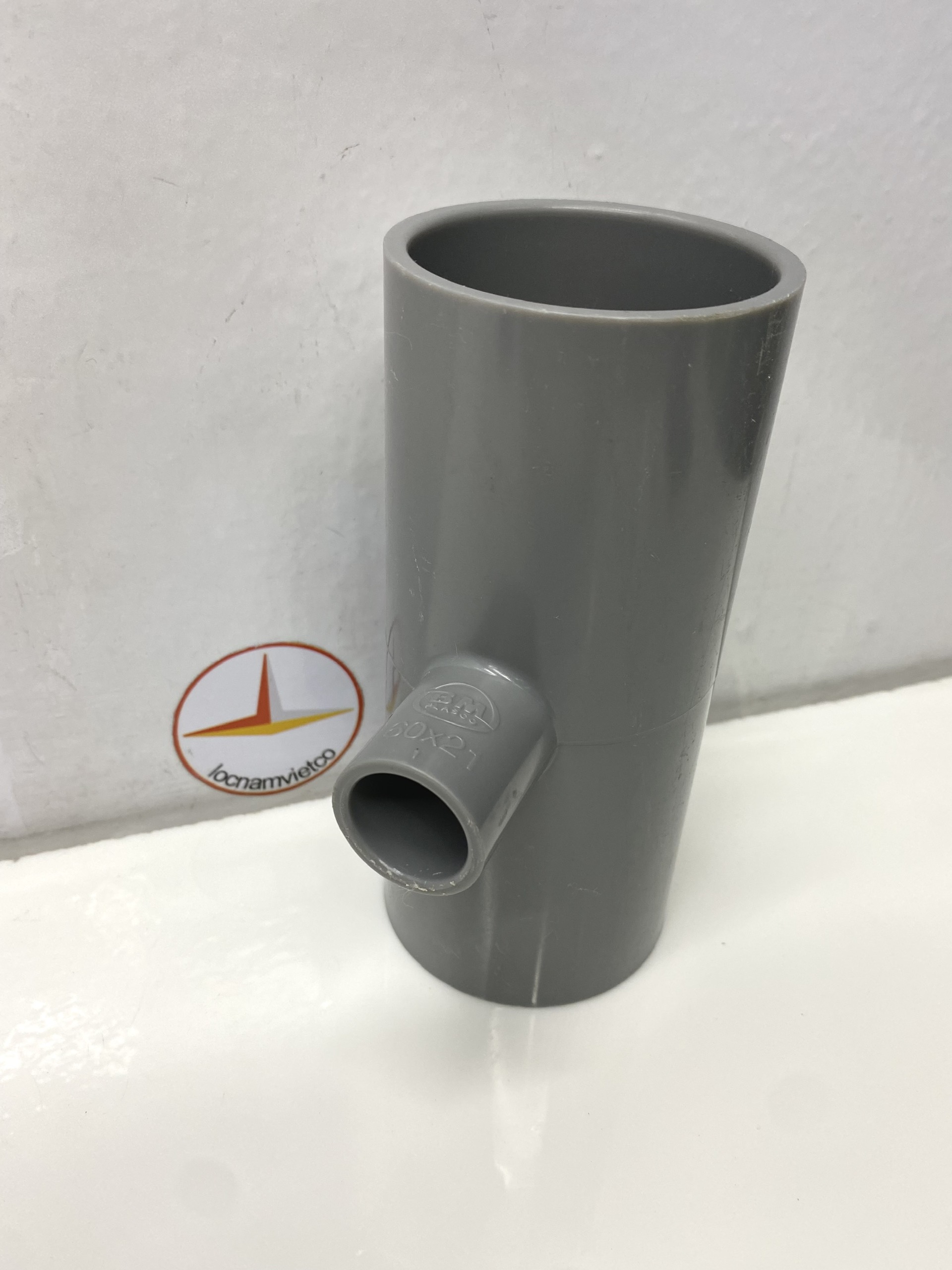 Tê giảm 60 x 21 nhựa PVC Bình Minh _T60x21