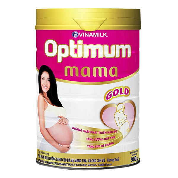 Sữa Bột Vinamilk Optimum Mama Gold - Hộp Thiếc 900g