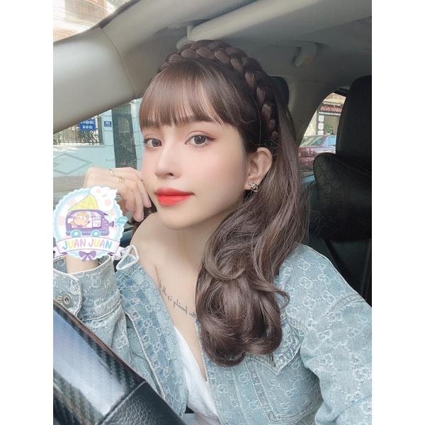 Băng đô cài tết tóc, loại trơn, có răng cưa, băng đô 2,5cm