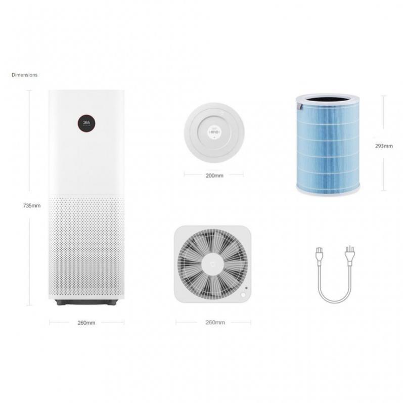 Máy Lọc Không Khí Xiaomi Smart Air Purifier Pro H Bản Quốc Tế - Hàng chính hãng