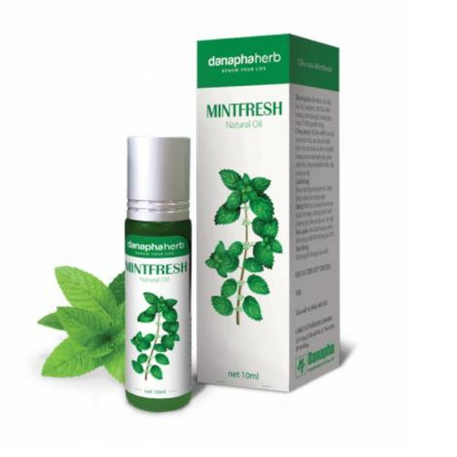 Dầu bi lăn Mintfresh 10ml - Hương bạc hà