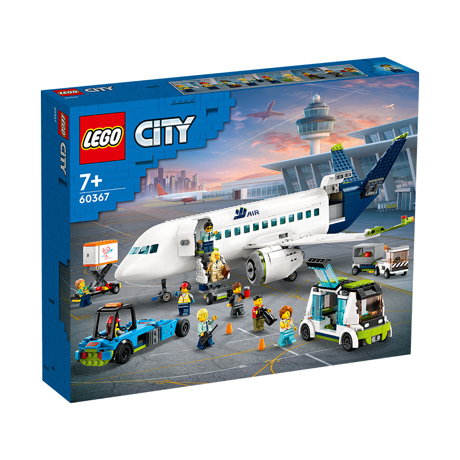 Đồ Chơi Lắp Ráp Máy Bay Chở Hành Khách LEGO CITY 60367 (913 chi tiết)