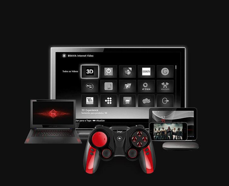 Tay cầm chơi game không dây bluetooth 3.0 IPEGA PG-9089 Cho IOS, Android, Window Hàng Nhập Khẩu