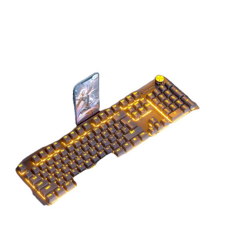 Đảm Bảo Chất Lượng Bàn Phím Máy Tính Thao Tác Bàn Phím Chuột Tai Nghe Bộ 3 Bàn Phím Máy Tính Chuột Dạ Quang Cô Gái Thiết Bị Ngoại Vi Nữ
