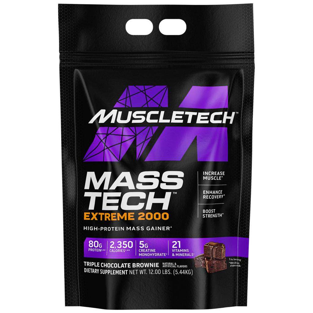 Sữa tăng cân, tăng cơ nhanh MuscleTech Premium Mass Gainer 12lbs  – Hỗ trợ tăng cân, tăng sức mạnh, phát triển cơ bắp dành cho người tập thể hình và thể thao - Bao bì mới - Hàng chính hãng Muscletech USA - Kèm quà tặng