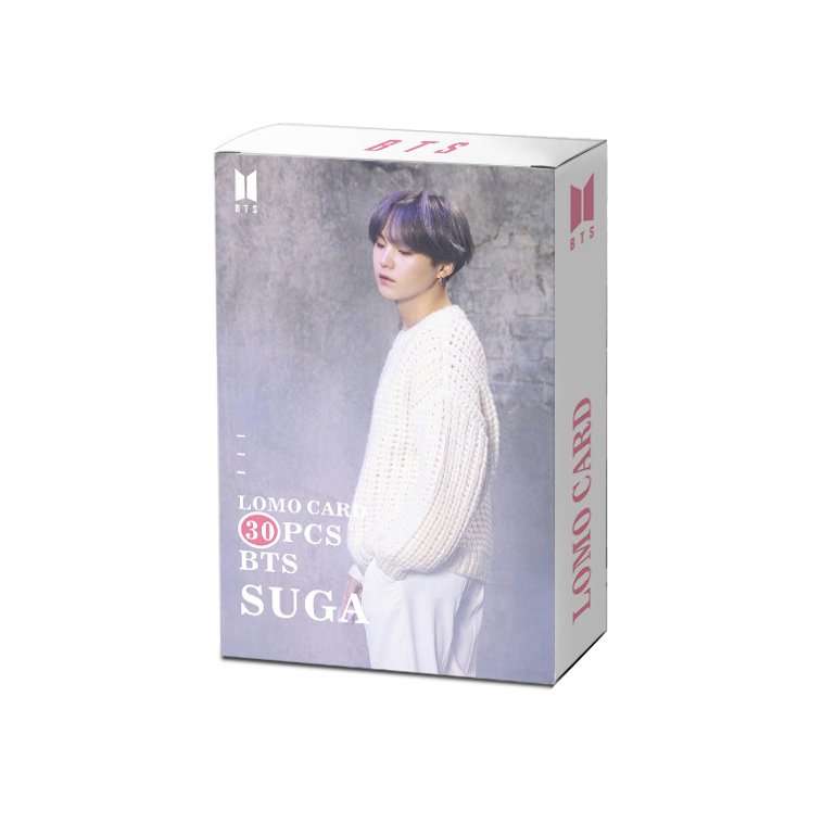 Lomo card SUGA BTS Map of the soul 7